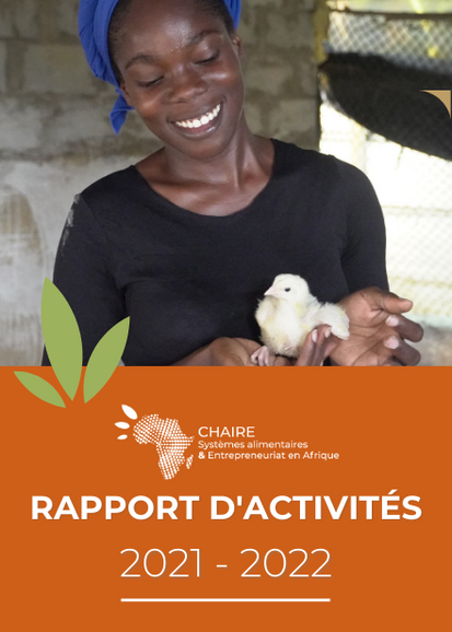 Publication -  Rapport d'Activités 2021-2022 Chaire SAEA